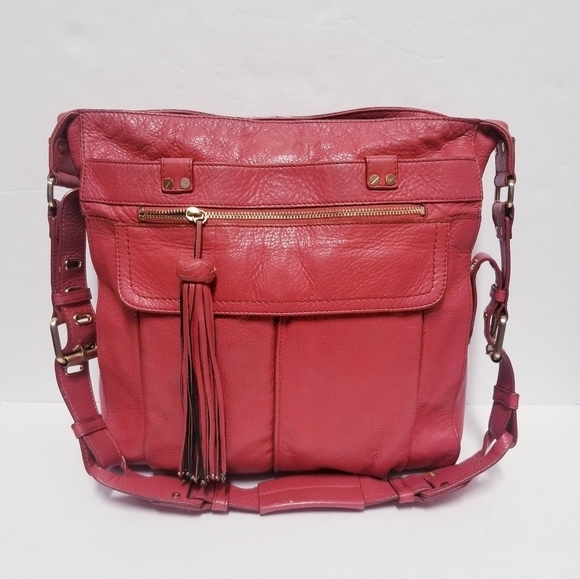 DVF Elaine Leather shoulder bag - Picture 1 of 16